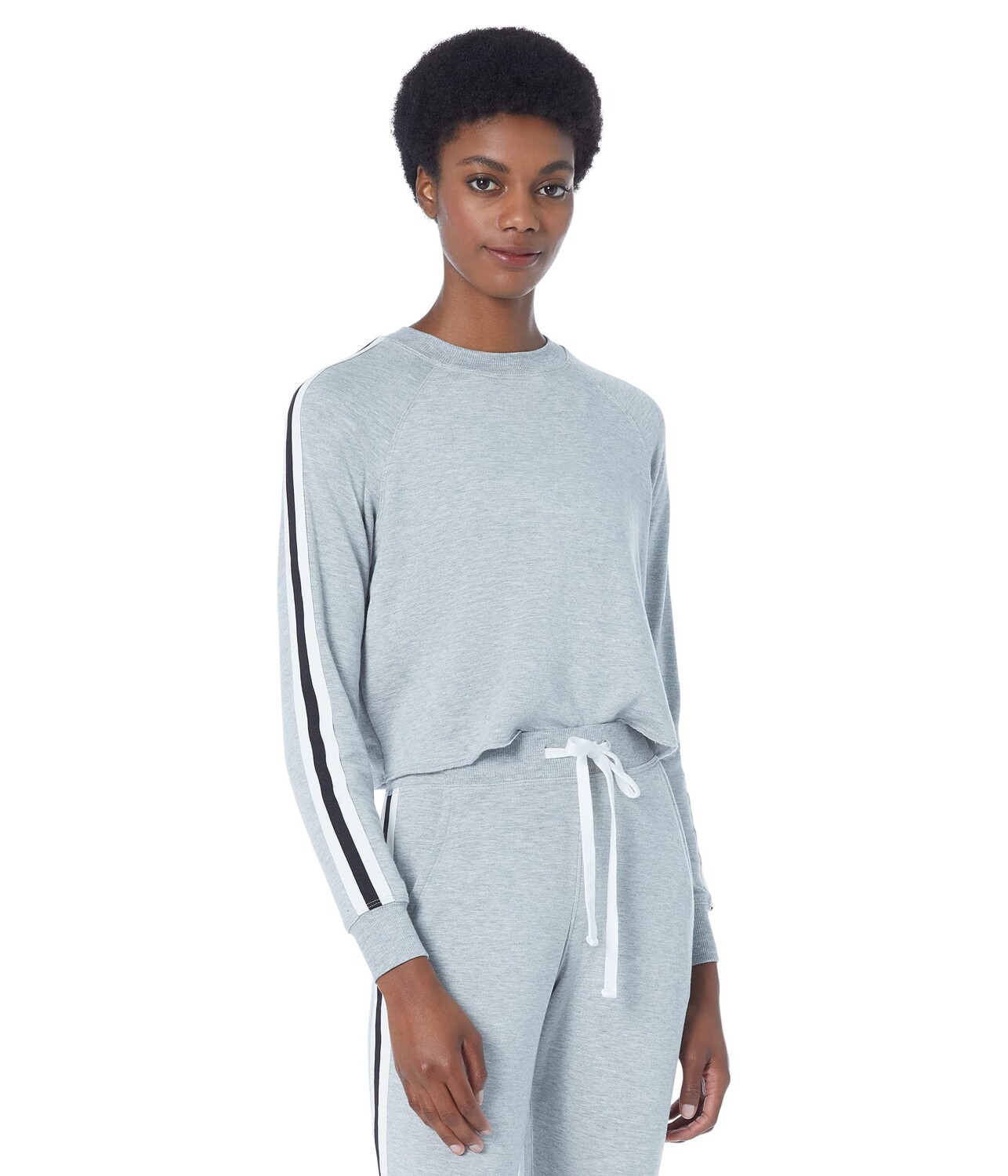 

Толстовка Splits59, Cropped Warm-Up Fleece Sweatshirt