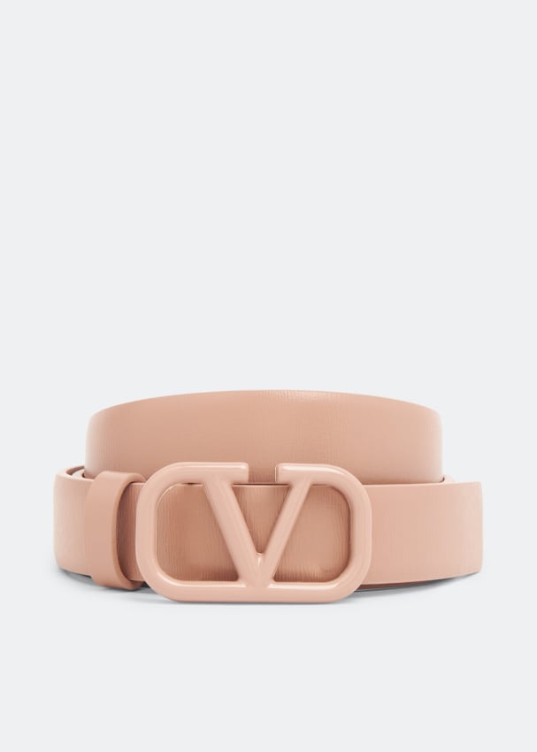 цена Ремень VALENTINO GARAVANI VLogo Signature belt, розовый