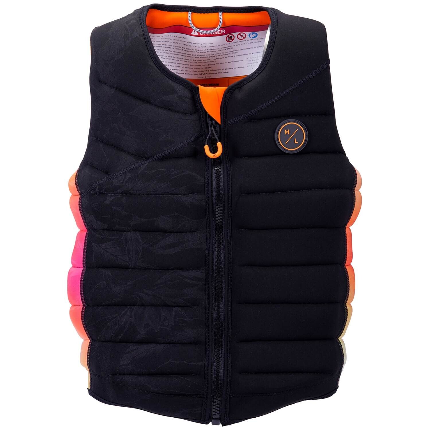 

Жилет для вейкбординга Hyperlite Cadence Comp Women's 2023, черный/розовый