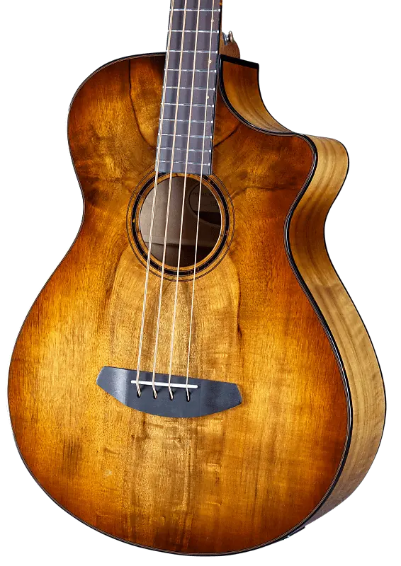 

2022 Breedlove Persuit Exotic S Concerto Amber Bass CE Миртлвуд-Миртлвуд Совершенно новый! Persuit Exotic S Concerto Bass