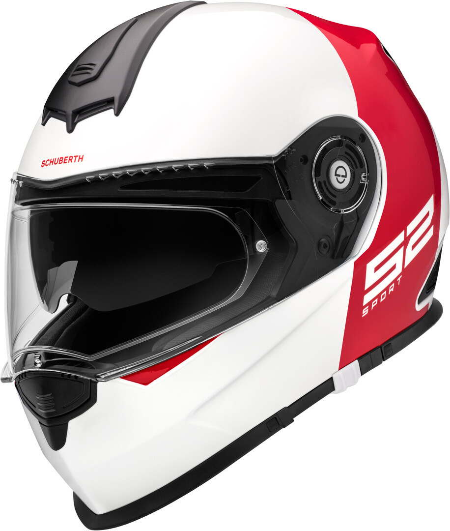 

Schuberth S2 Sport Redux Мотоциклетный шлем, белый/красный