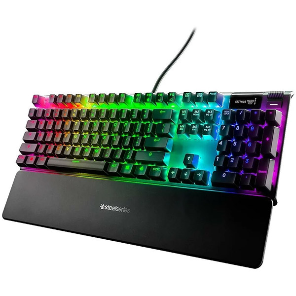 цена Проводная игровая клавиатура SteelSeries Apex Pro, черный