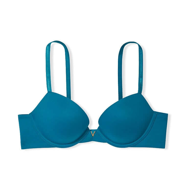 

Бюстгалтер с глубоким вырезом Victoria's Secret Love Cloud, бирюзовый