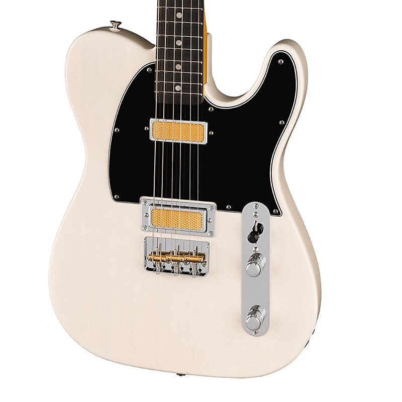 

Fender Gold Foil Telecaster — белая блондинка с накладкой из черного дерева 0140731301