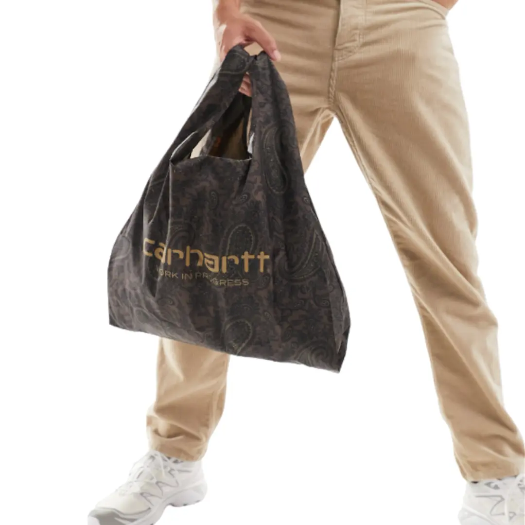 

Шоппер Carhartt WIP Paisley Packable, бордовый