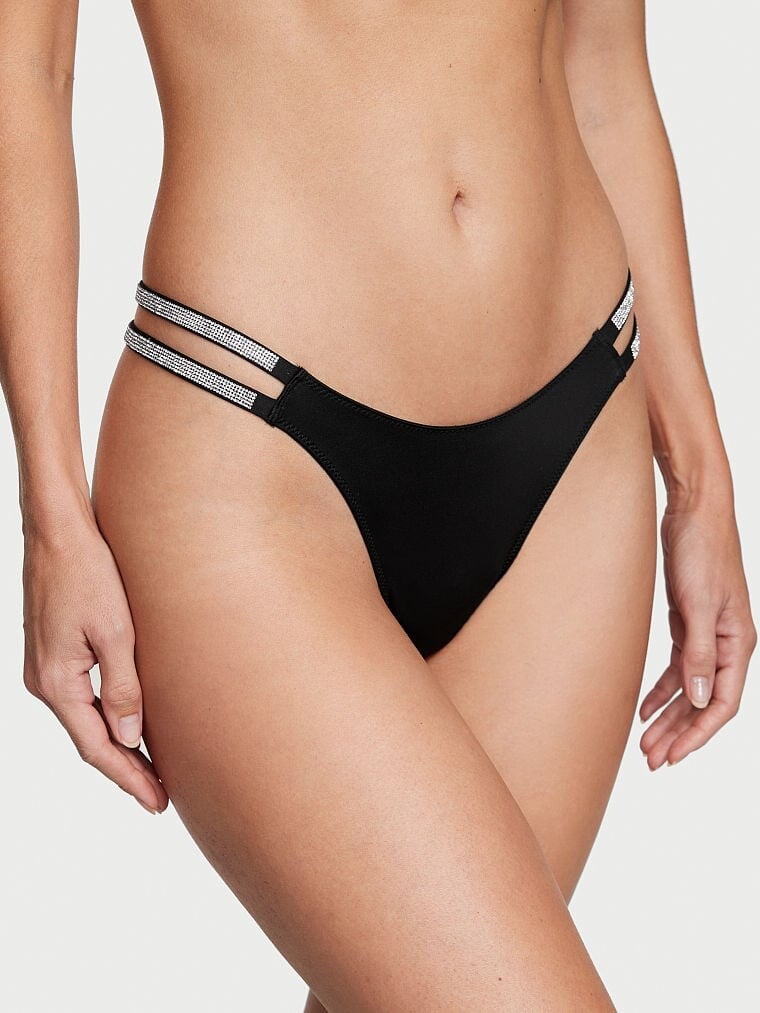 Victoria s Secret Very Sexy Double Shine Strap Smooth Thong CDEK.Shopping