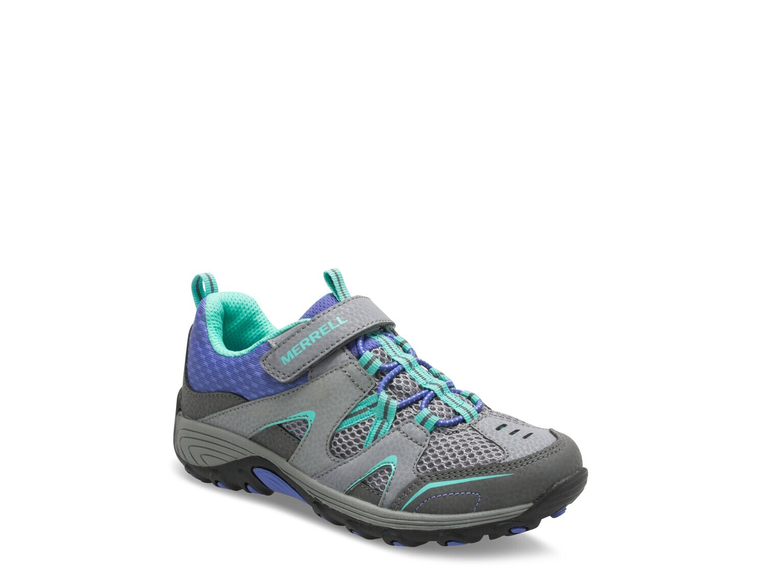 

Кроссовки детские Merrell Trail Chaser, серый / фиолетовый / бирюзовый