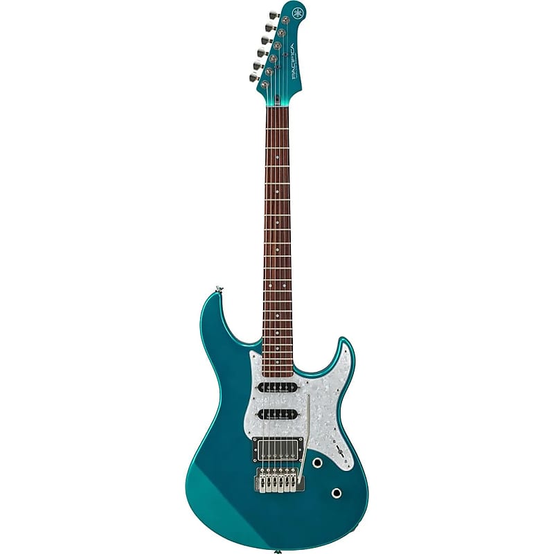 цена Электрогитара Yamaha PAC612VIIX Pacifica — бирюзово-зеленый металлик PAC612VIIX Pacifica Electric Guitar