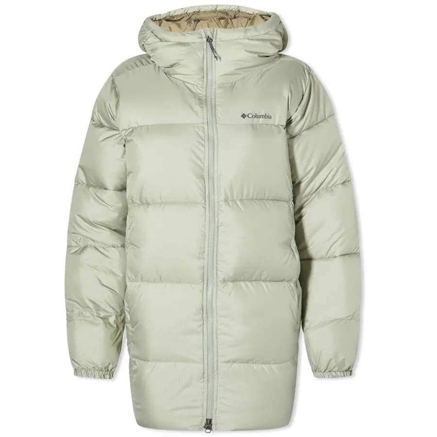 цена Куртка Columbia Puffect Mid Hooded, светло-серый