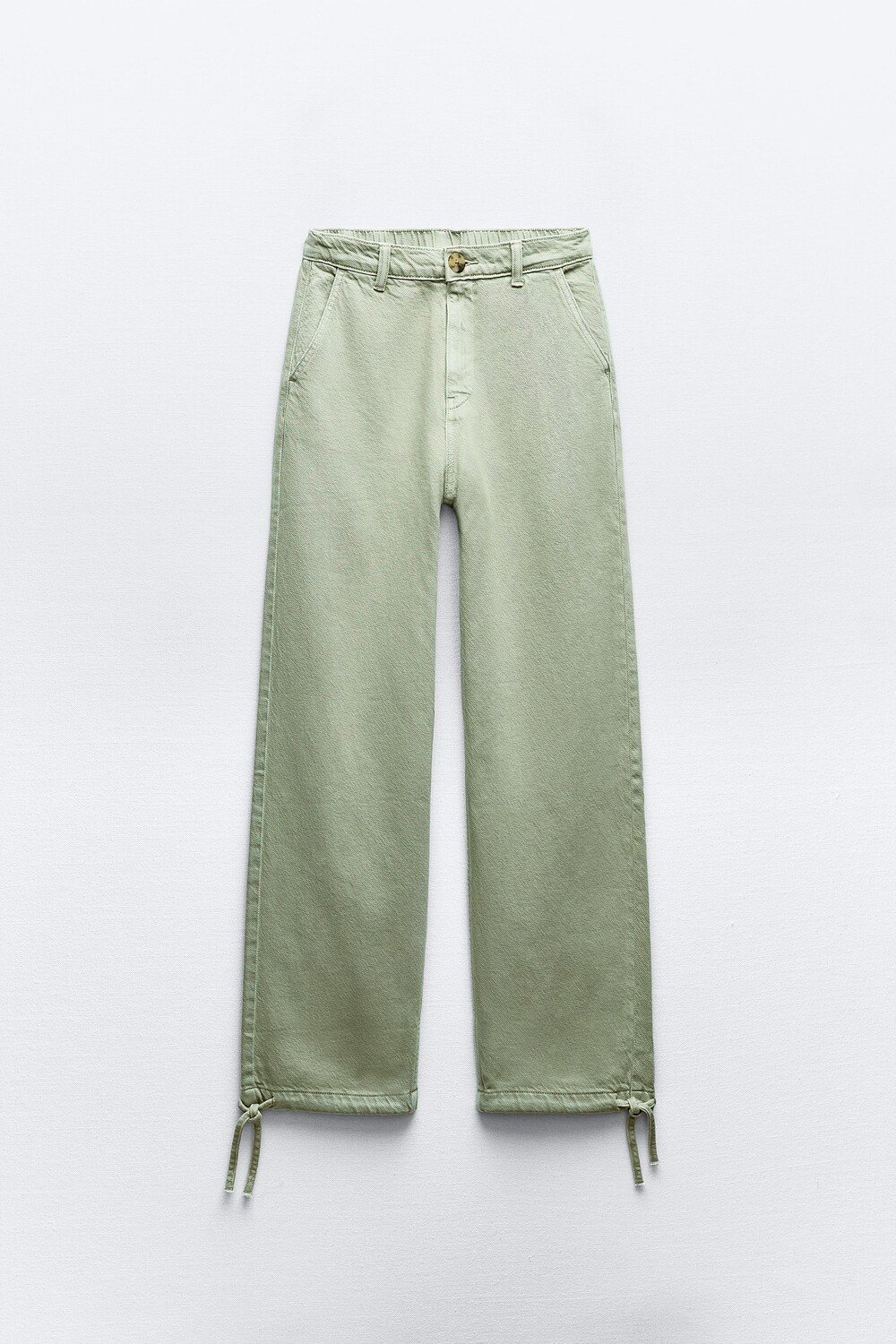 

Джинсы Zara Z1975 High-waist, хаки