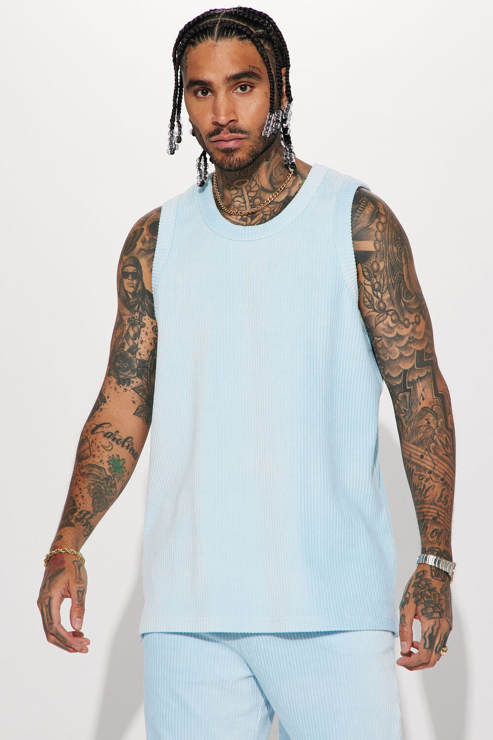

Майка Fashion Nova FNMH1312, синий