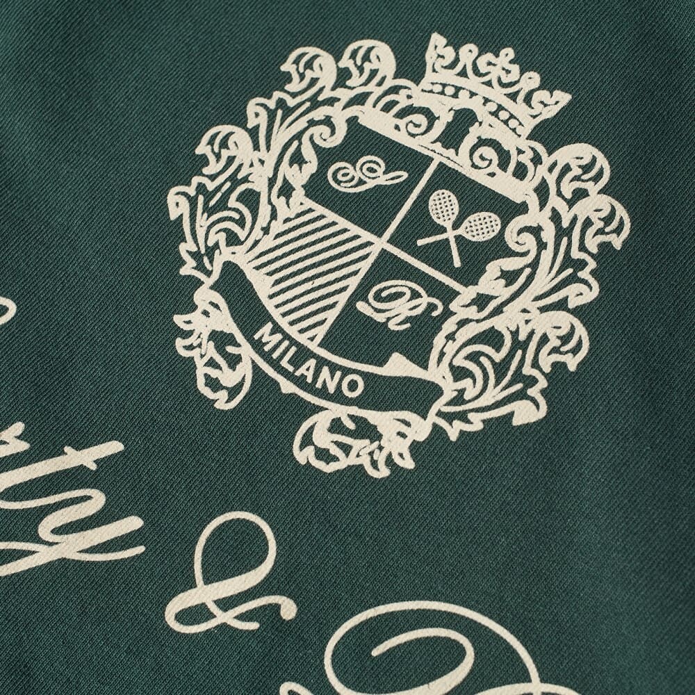

Футболка END. x Sporty & Rich Milano Crest Tee, Серый