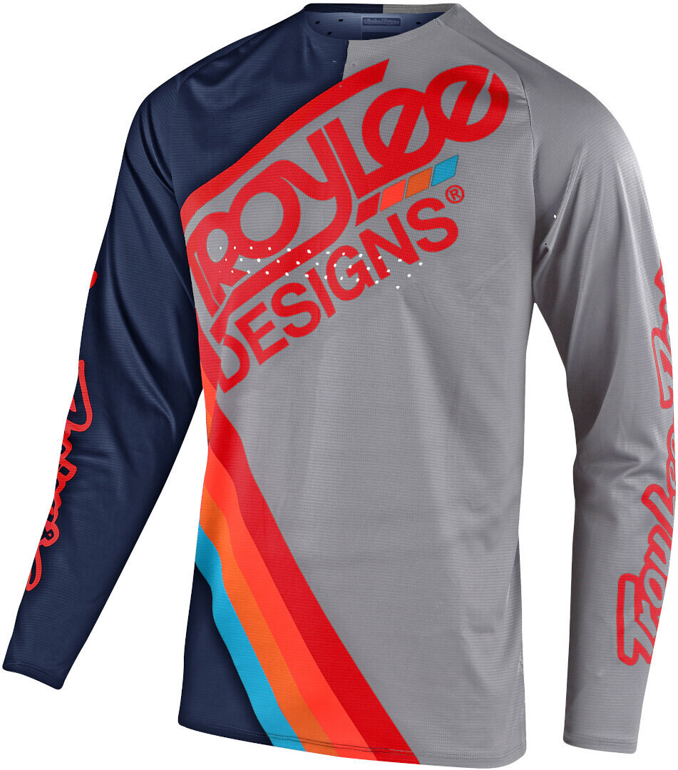 

Джерси Troy Lee Designs SE Pro Tilt Мотокросс, сине-серые