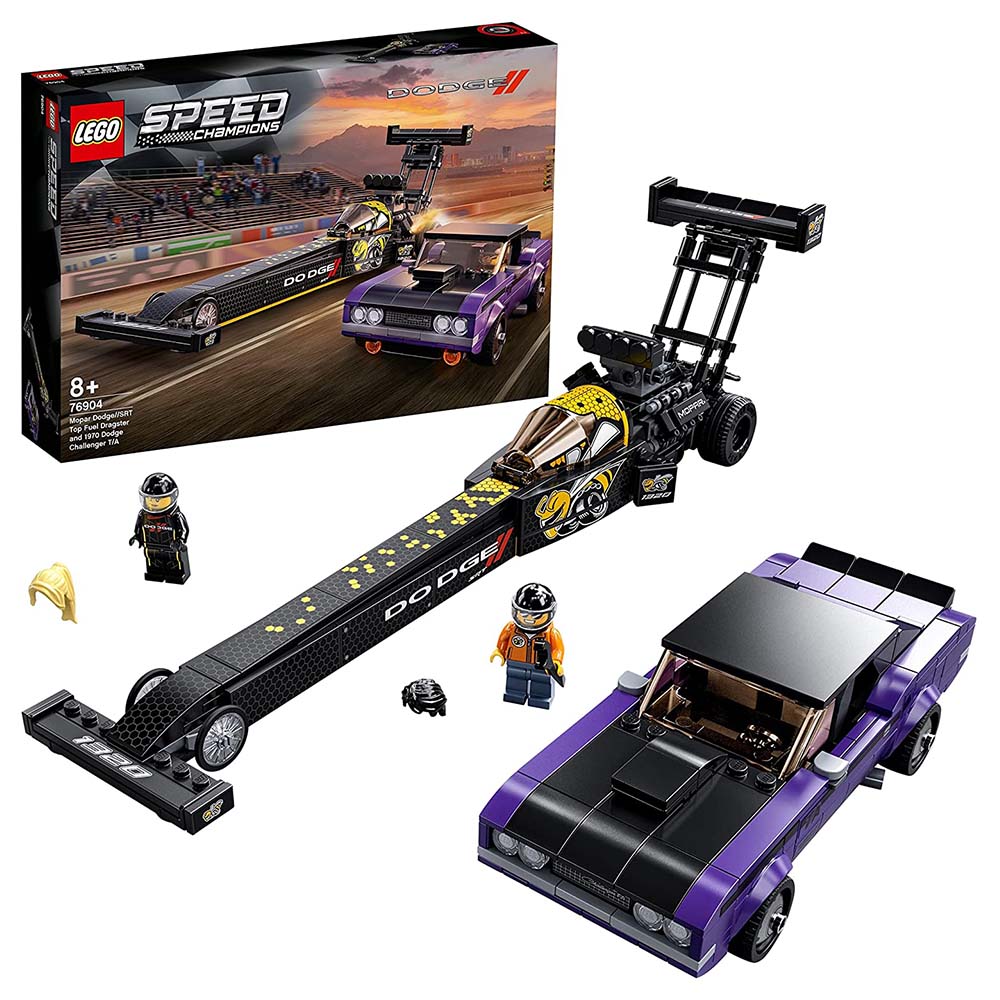 Конструктор Чемпионы скорости LEGO Speed Champions Mopar Dodge 76904 конструктор lego ® speed champions 76904 mopar dodge srt top fuel dragster and 1970 dodge challenger t a