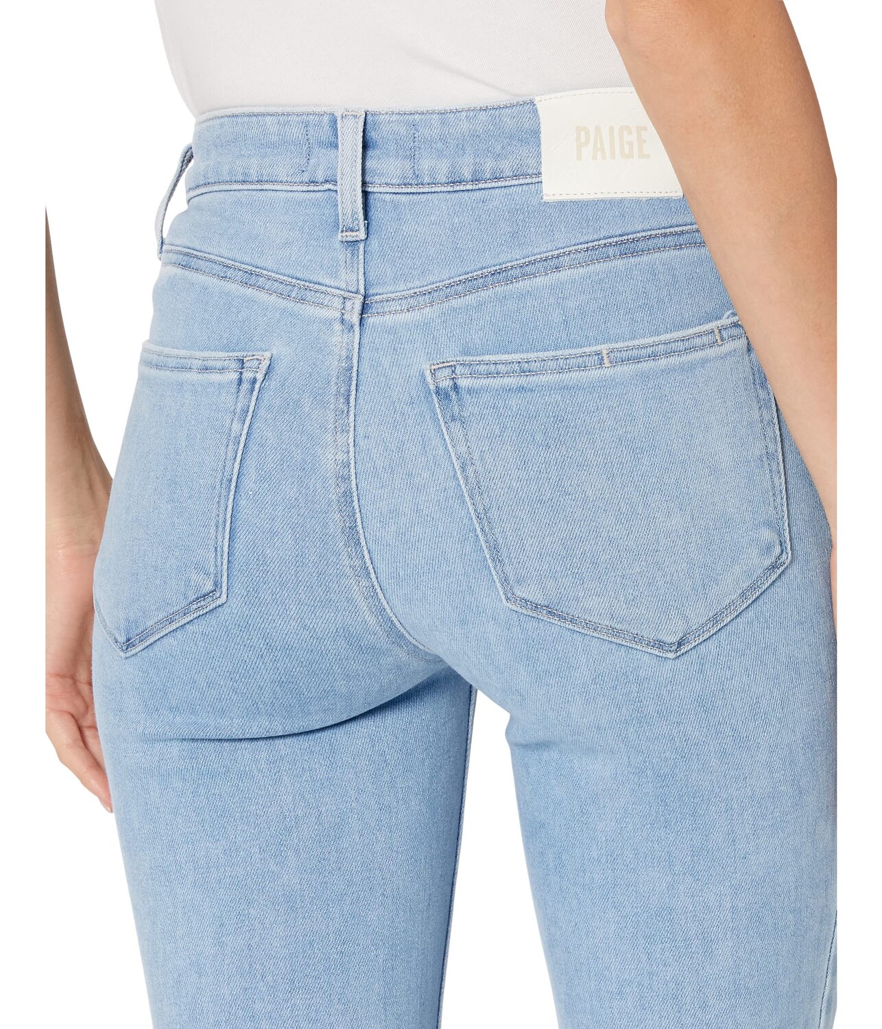 

Джинсы Paige, Bombshell Crop in Park Ave/Live Hem