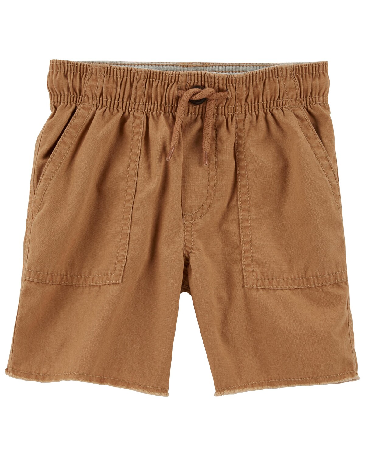 

Холщовые шорты для малышей Carter's, коричневый