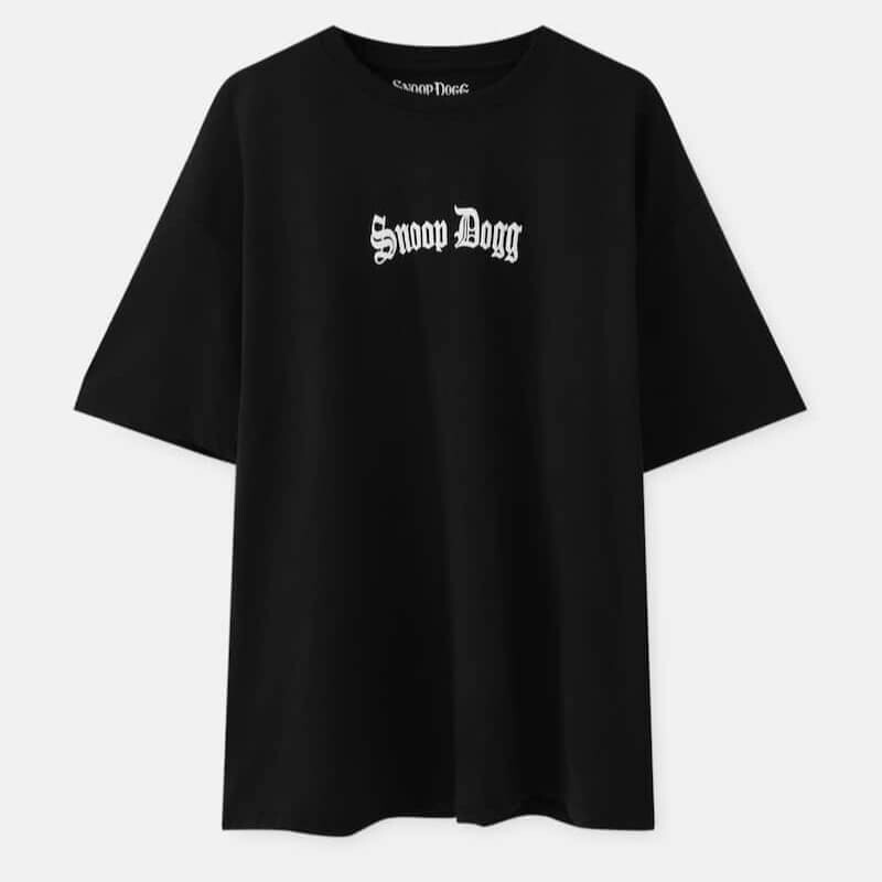 

Футболка Pull&Bear Snoop Dogg, черный