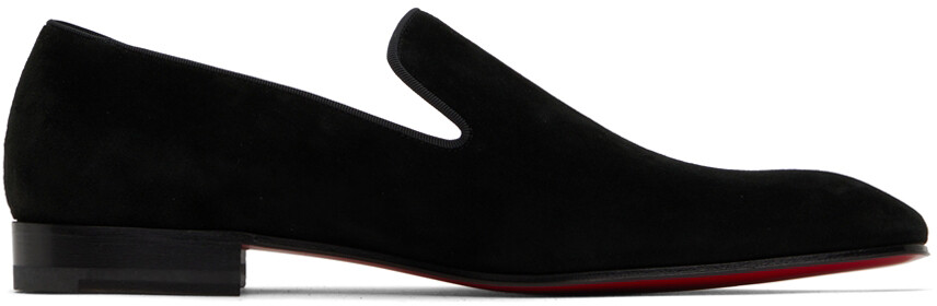 

Черные лоферы с одуванчиками Christian Louboutin