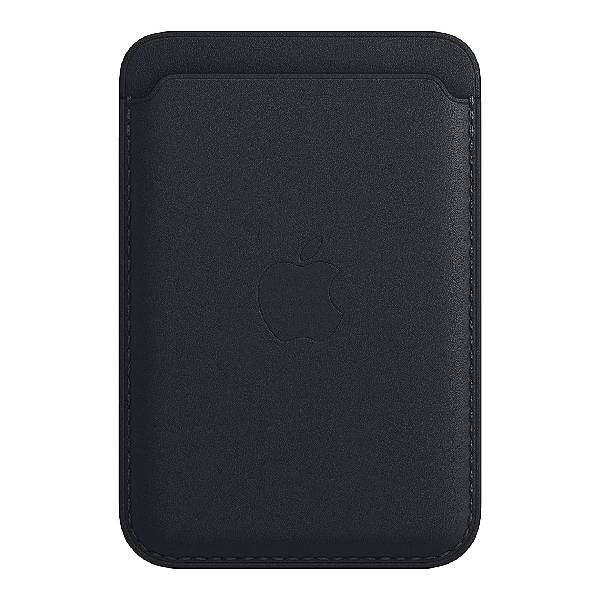 

Кожаный бумажник Apple iPhone с MagSafe, midnight, Черный