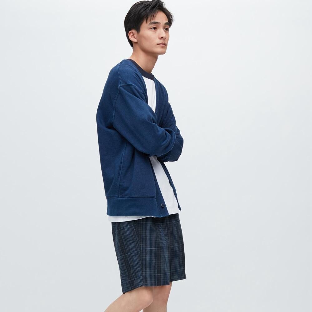 

Шорты хлопковые Uniqlo, синий