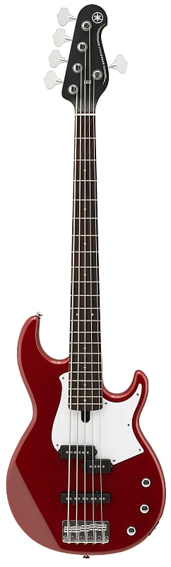 цена Yamaha BB235 5-струнная бас-гитара малиново-красная BB235 5-String Bass Guitar
