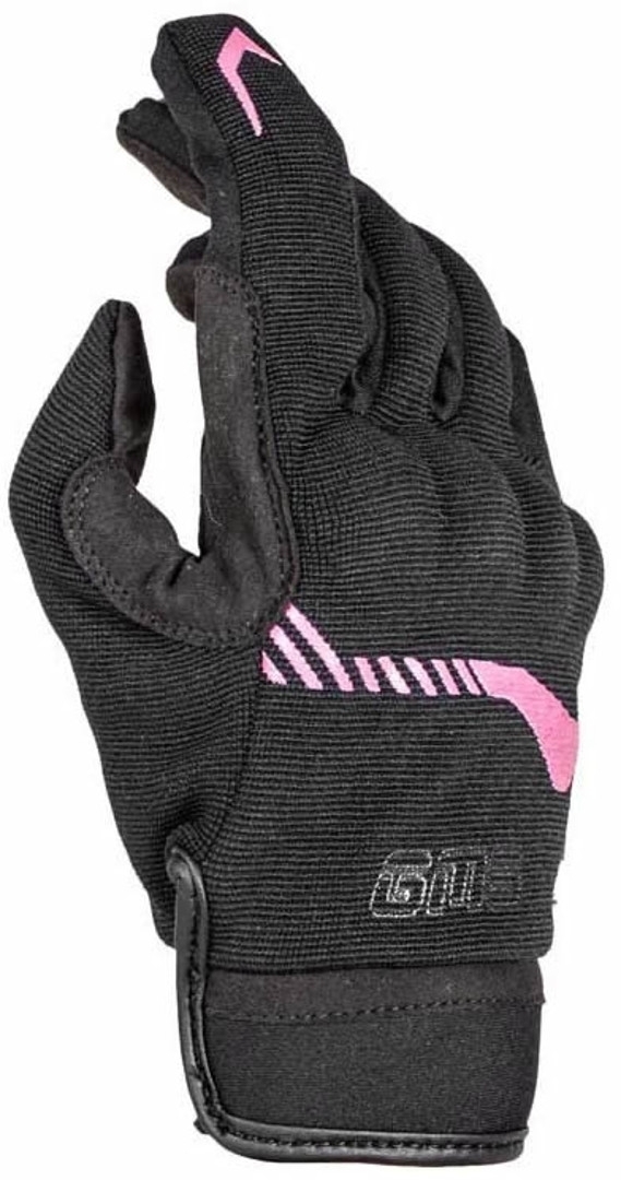 Перчатки GMS Jet-City мотоциклетные, черный/розовый перчатки cyclotech черный розовый