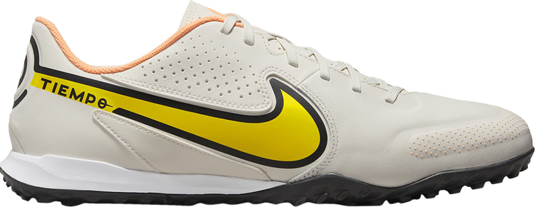 Кроссовки Nike Tiempo Legend 9 Academy TF 'Phantom Yellow Strike', белый - фото