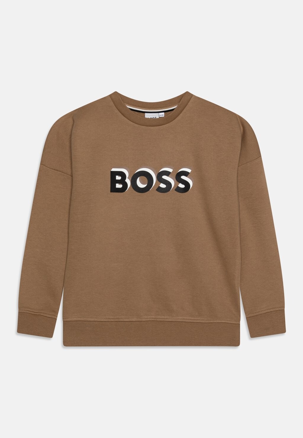 Толстовка BOSS Kidswear, цвет cookie