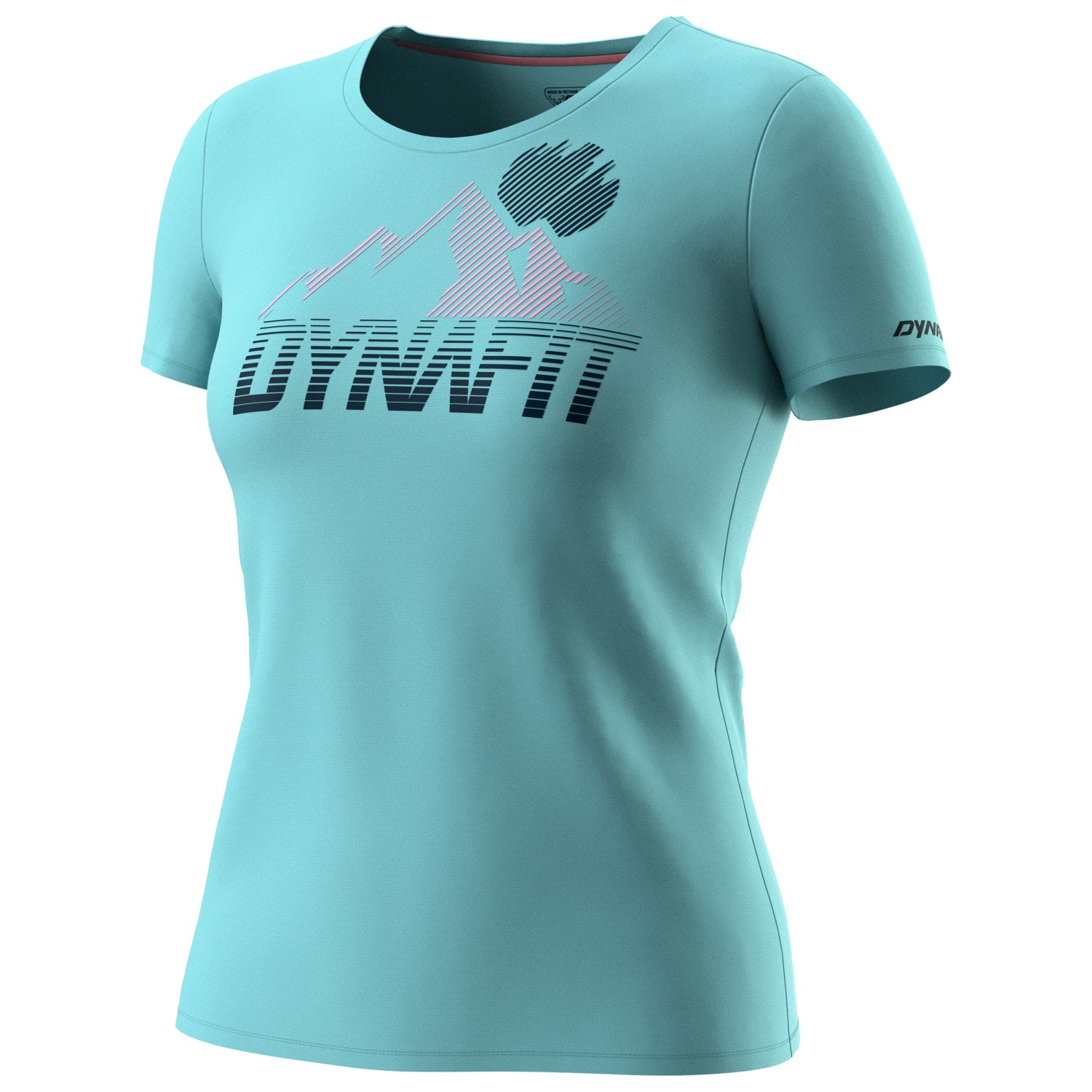 Функциональная рубашка Dynafit Women's Transalper Graphic S/S Tee, цвет Marine Blue/6240