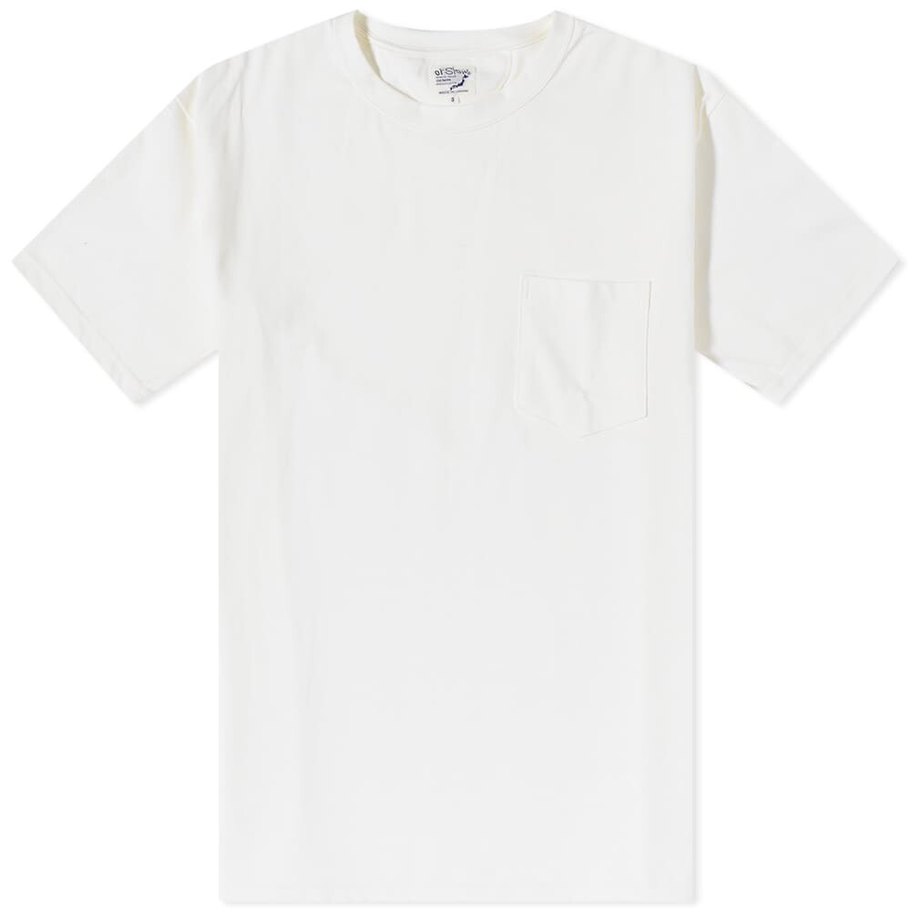 

Футболка orSlow Pocket Tee, Белый