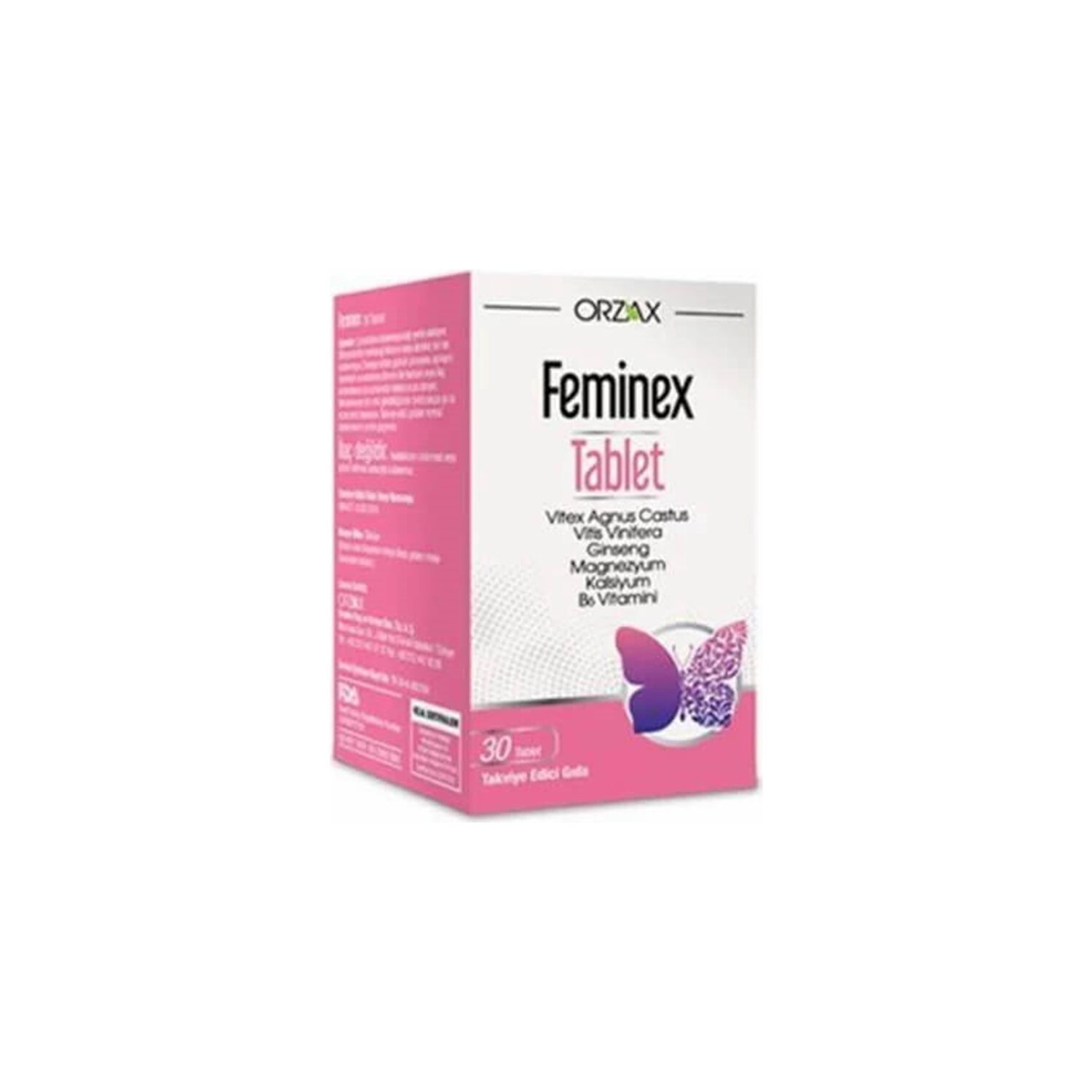 

Пищевая добавка Orzax Feminex, 30 таблеток