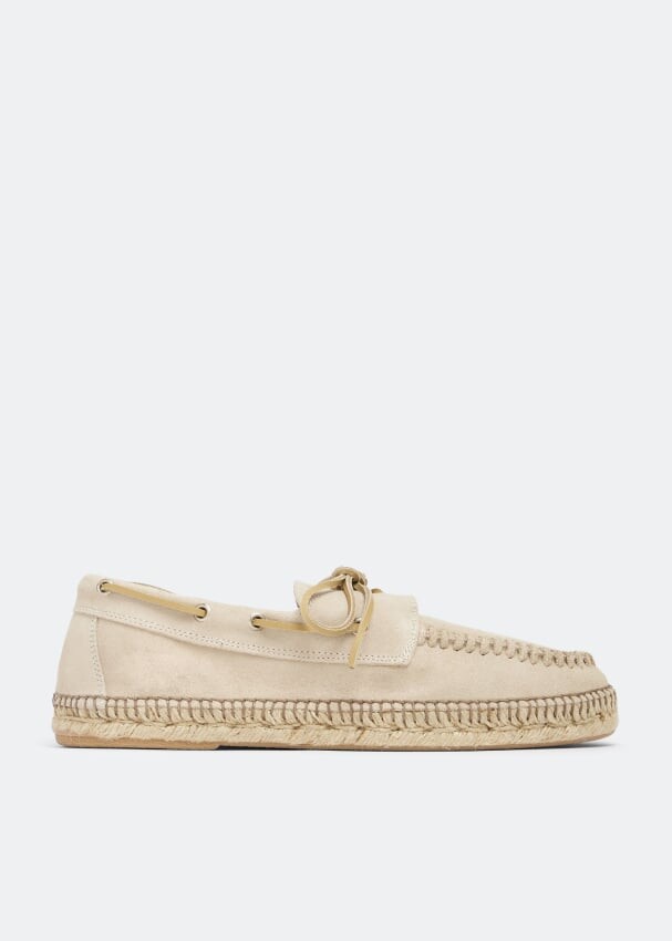 

Эспадрильи ELEVENTY Lace-up espadrilles, бежевый