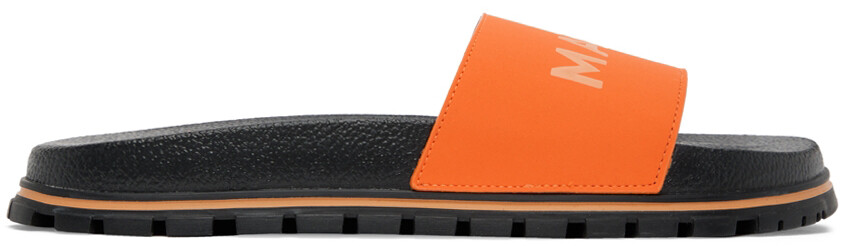 

Оранжевые сандалии The Slide Marc Jacobs