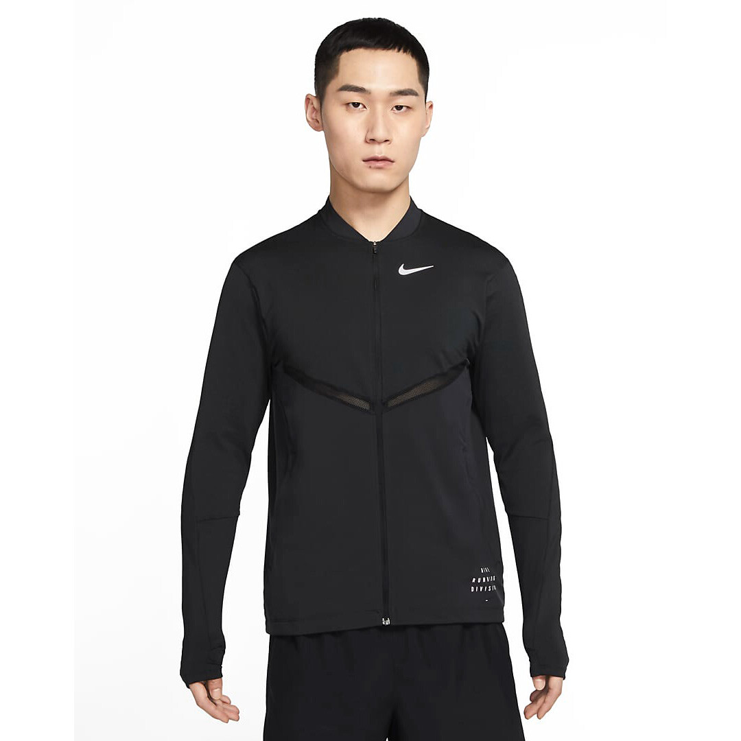 

Мужская беговая толстовка Nike Dri-fit Division Element, черный