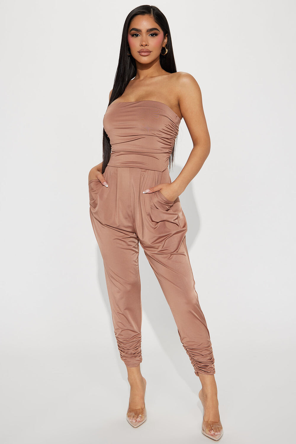 

Комбинезон Fashion Nova JR16435J, мокко