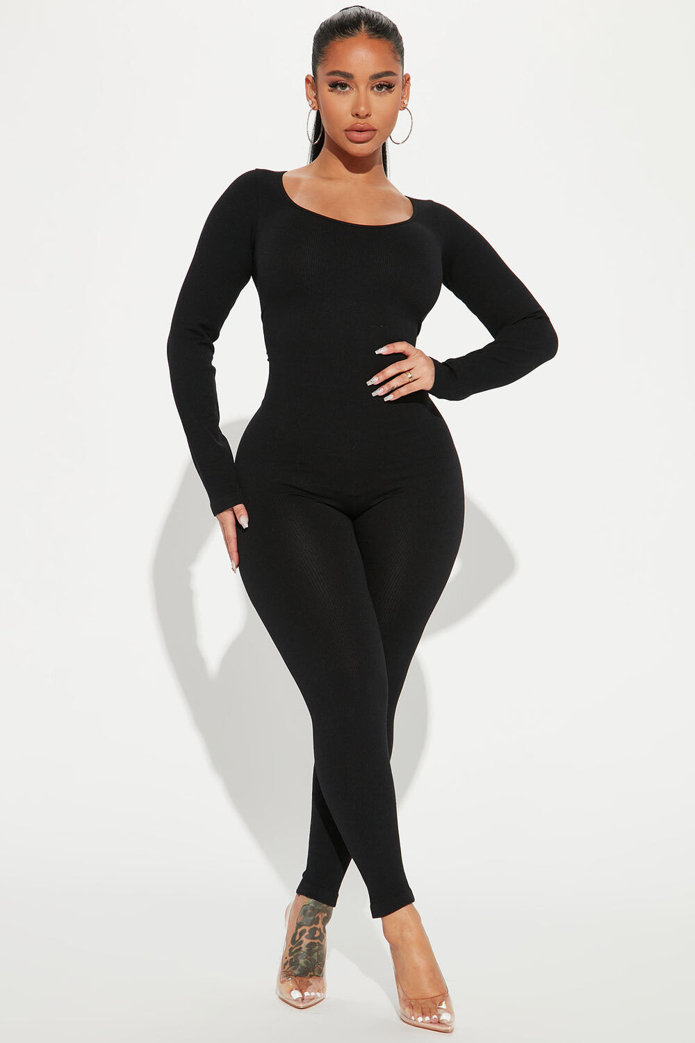 

Комбинезон Fashion Nova JP4107, черный