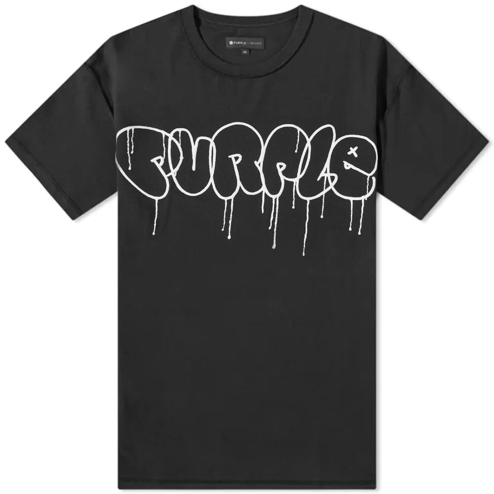 

Purple Brand Футболка с логотипом Brand Bubble, черный