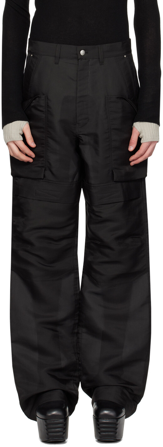 

Черные брюки-карго Stefan Rick Owens