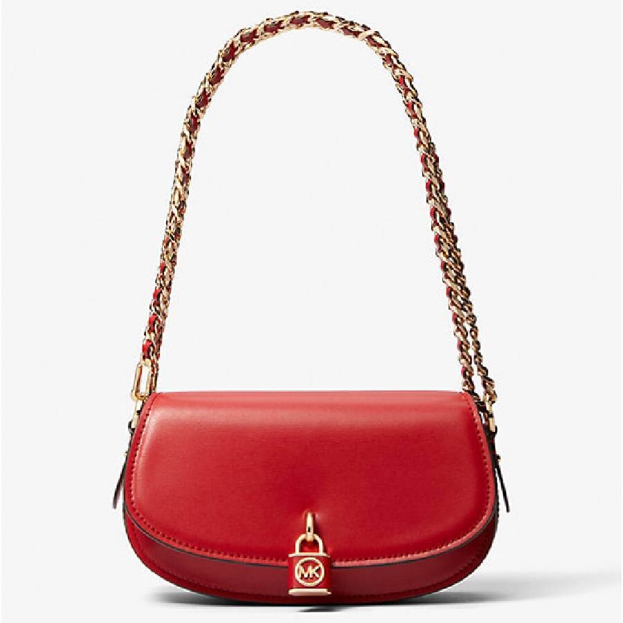 

Сумка Michael Michael Kors Mila Small Leather Shoulder, красный