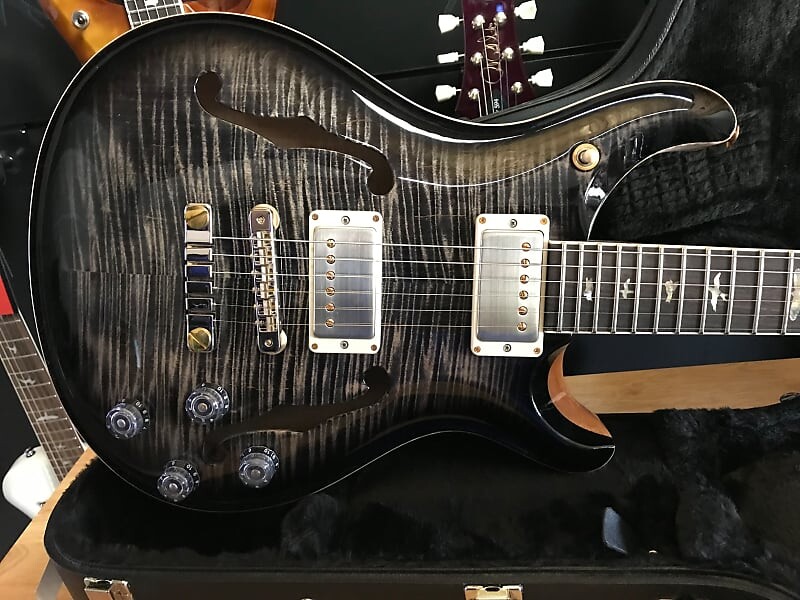 

PRS McCarty 594 Hollowbody II 10-Top 2022 Charcoal Burst 10 Top