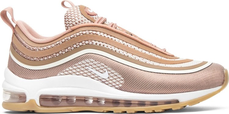 Лимитированные кроссовки Nike Wmns Air Max 97 Ultra 17 'Metallic Rose Gold', золотой - фото