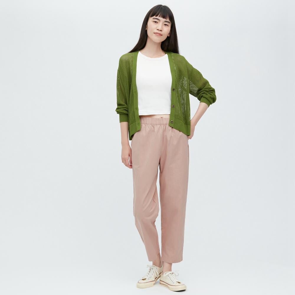 

Брюки повседневные Uniqlo, розовый