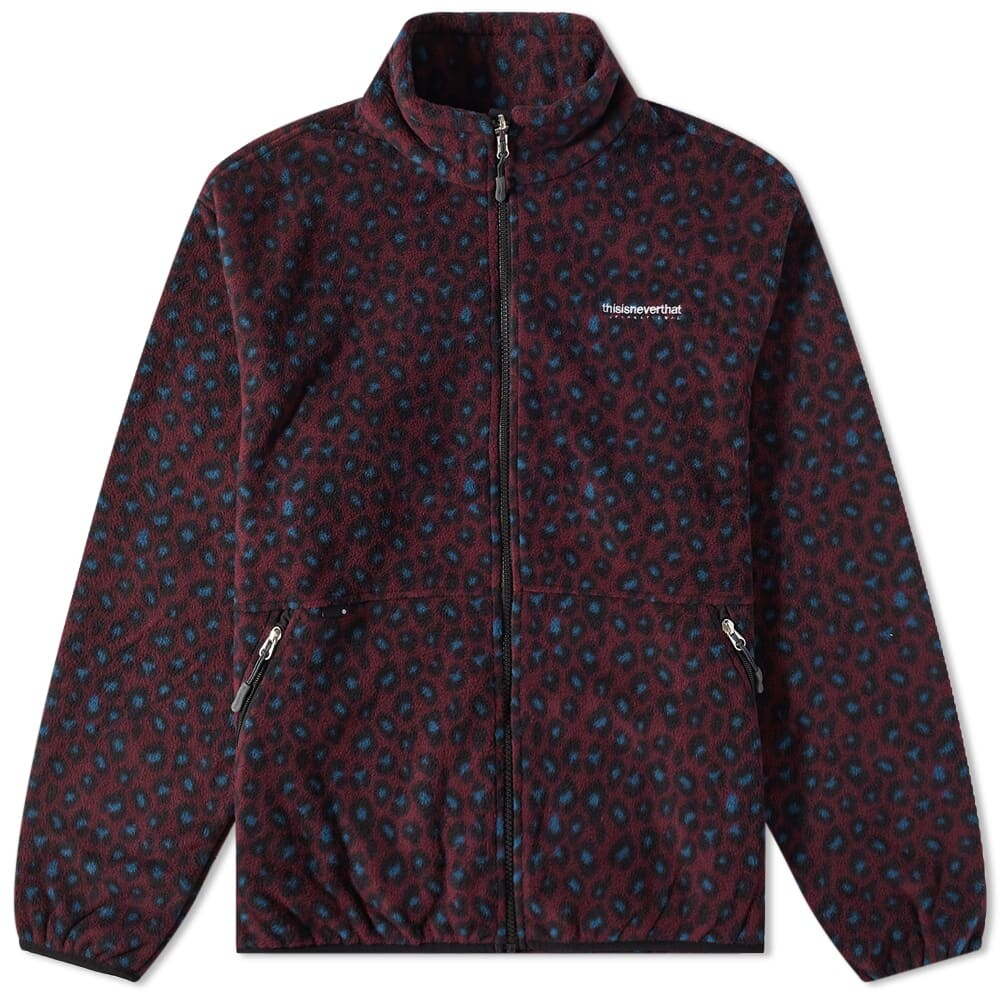 

Толстовка thisisneverthat INTL. Fleece Jacket, Черный