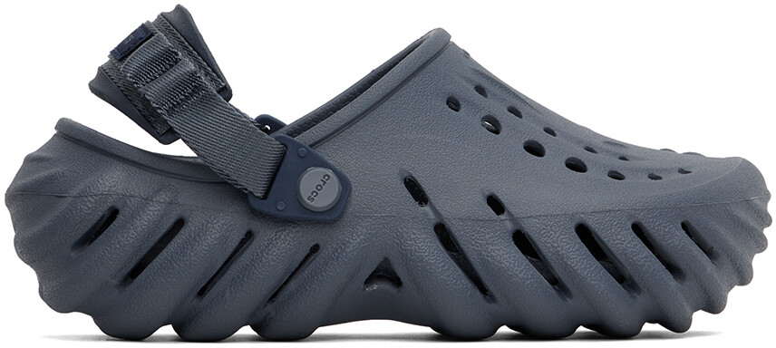 

Серые сабо Echo Crocs