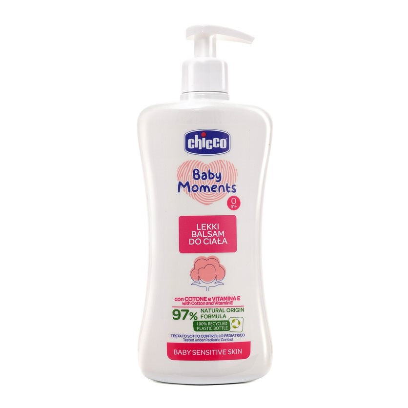 

Chicco Baby Moments легкий лосьон для тела 0m+ 500мл