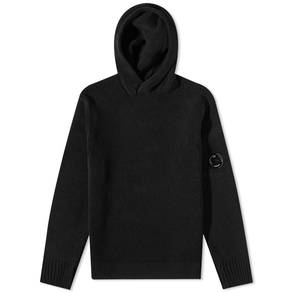 

Толстовка C.P. Company Chenille Knit Popover Hoody, Черный
