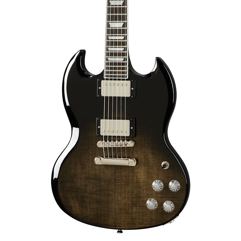

Предзаказ Epiphone SG Modern Figured Trans Black Fade