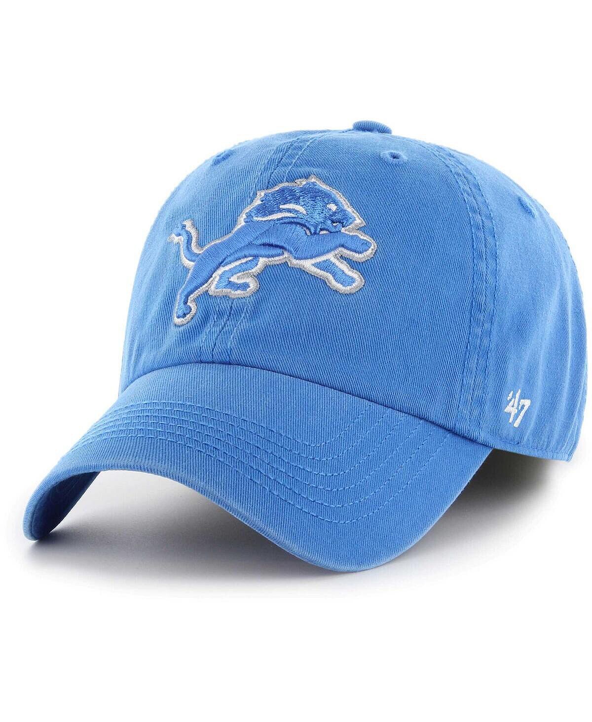 

Мужская синяя регулируемая кепка с логотипом Detroit Lions Franchise '47 Brand