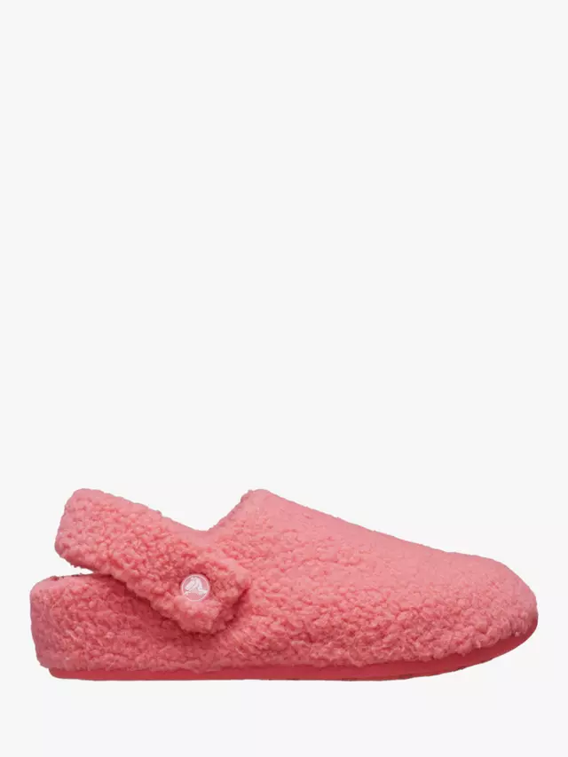

Тапочки Crocs Classic Cozzzy Faux Fur, цвет hot/blush