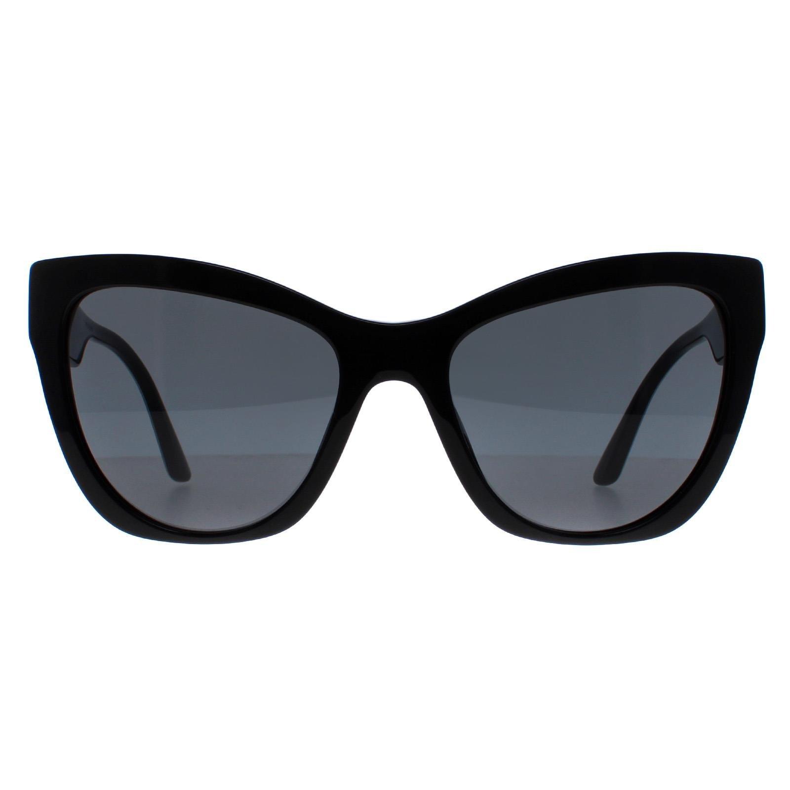 Кошачий глаз Черный узор Темно-серый VE4417U Versace, черный солнцезащитные очки versace бордовый